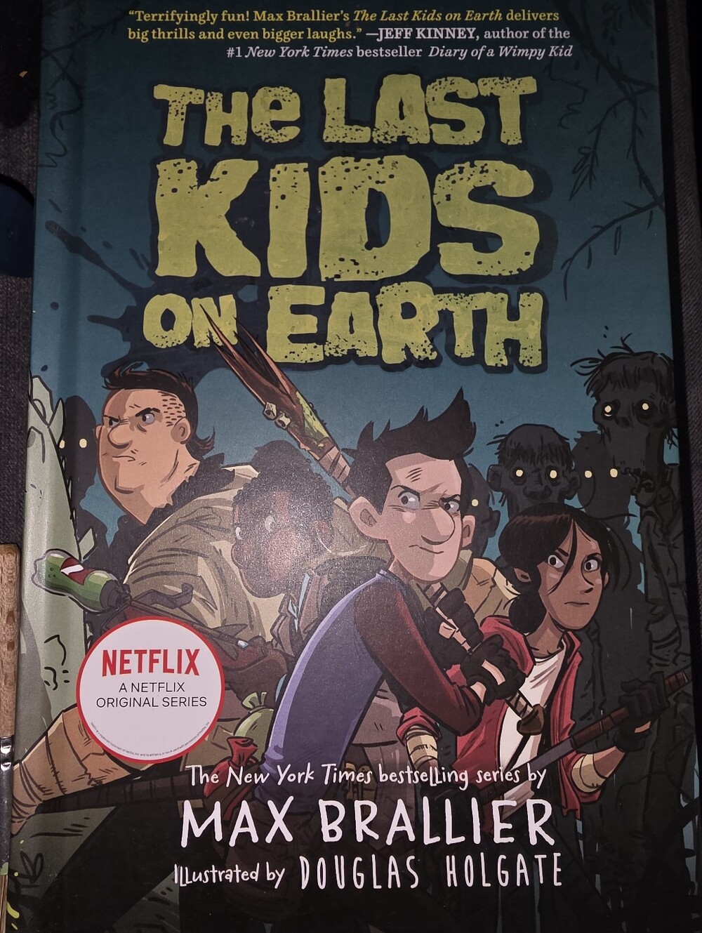 The Last Kids on Earth Graphic Novel - Blue Cover